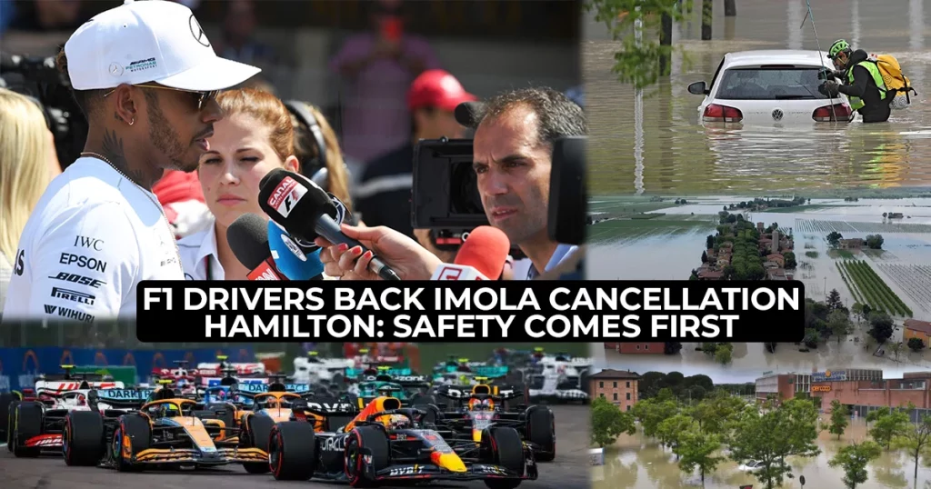 F1 Drivers Back Imola Cancellation | Hamilton: Safety Comes First